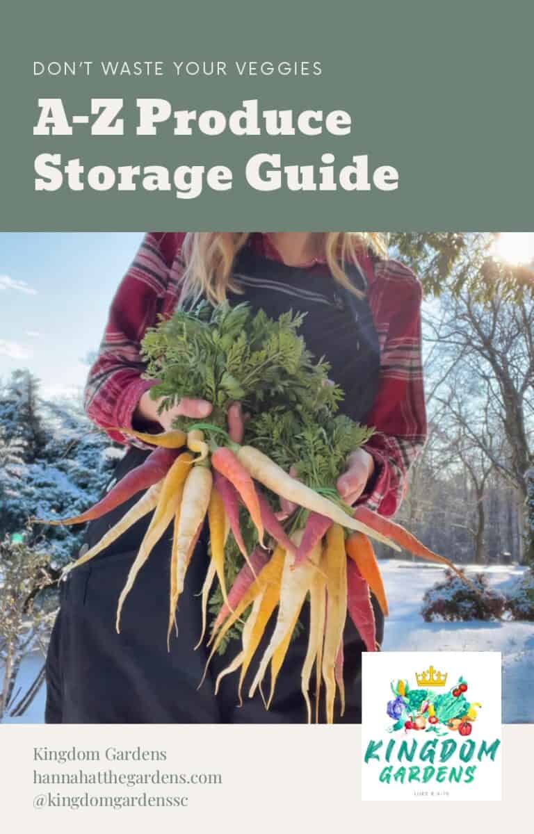 A-Z Produce Storage Guide