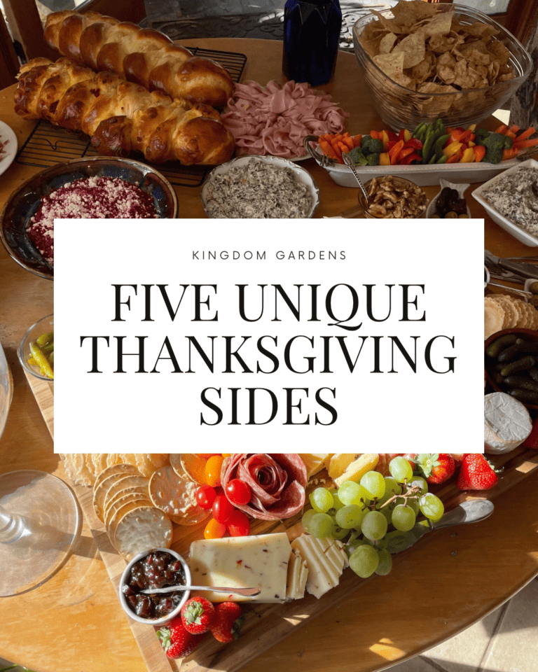 Thanksgiving Sides with a Twist